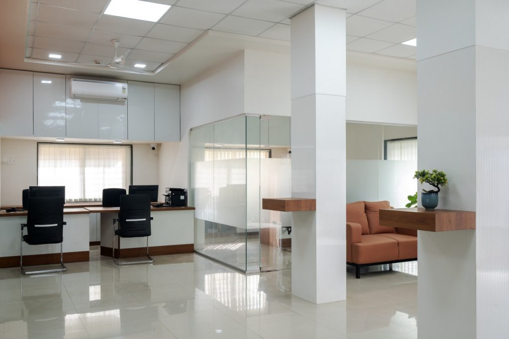 bank interior