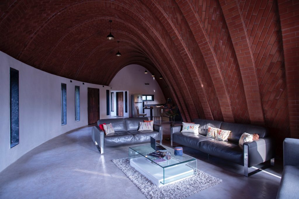 vaulted roof