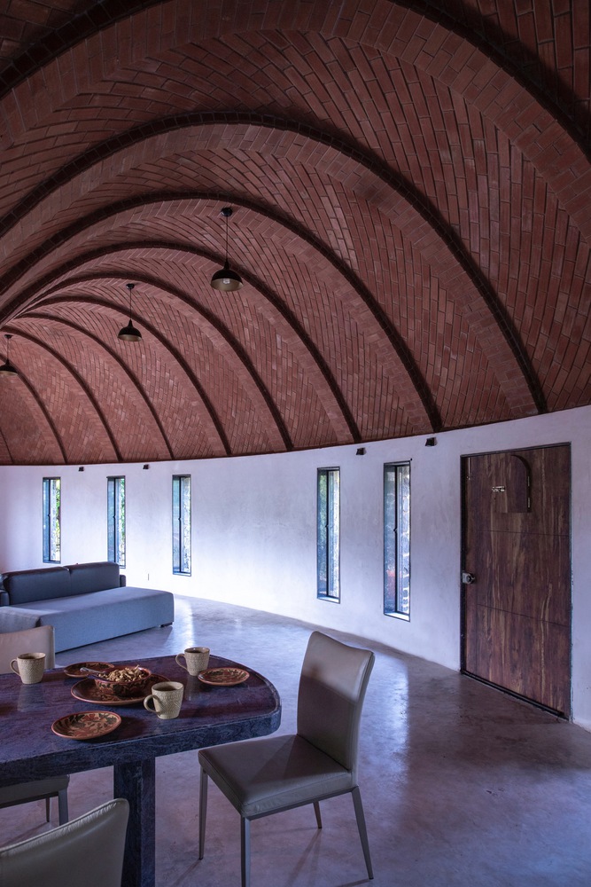 vaulted roof
