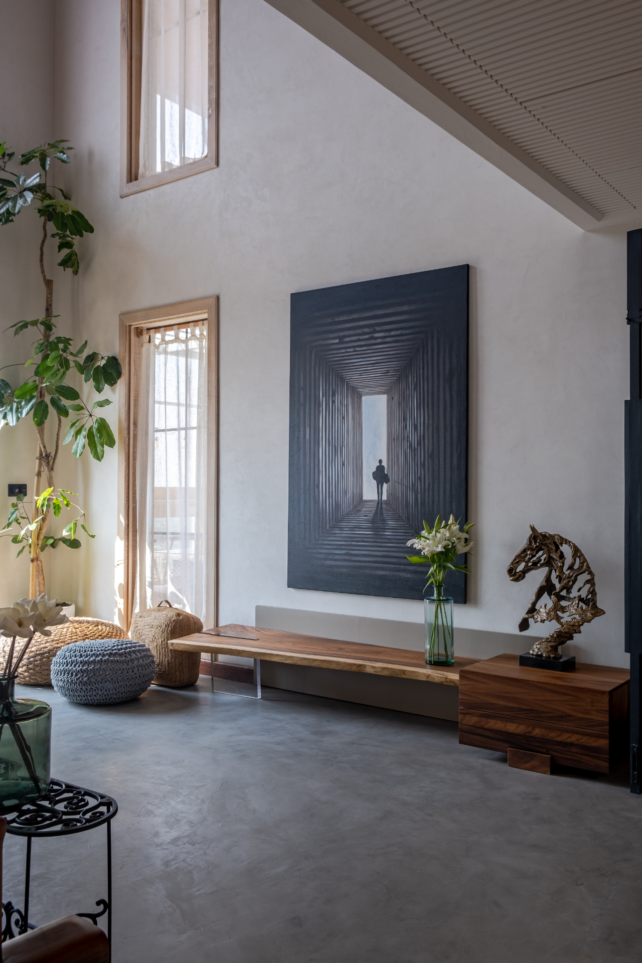 Picture of The Earthy House: An 8000 sq ft Penthouse that Evokes the Charm of a ...