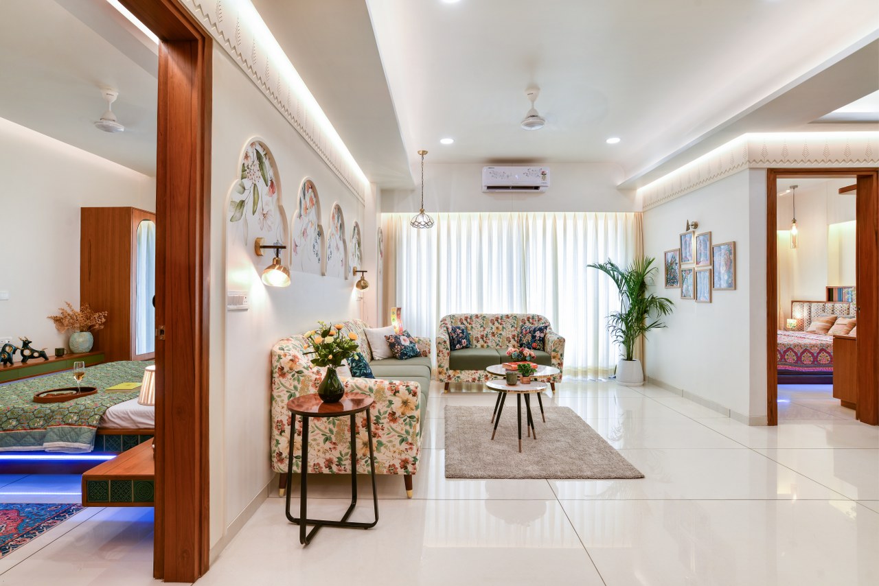 Indian Artistry And Craftsmanship Stand Out In This Vadodara Residence ...