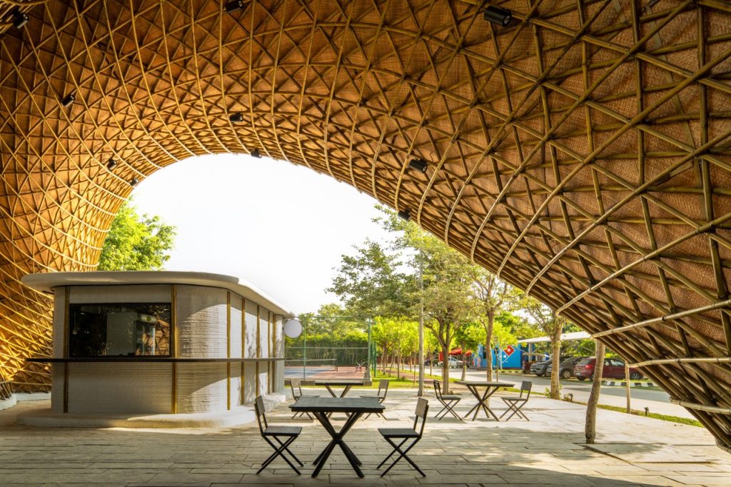bamboo pavilion