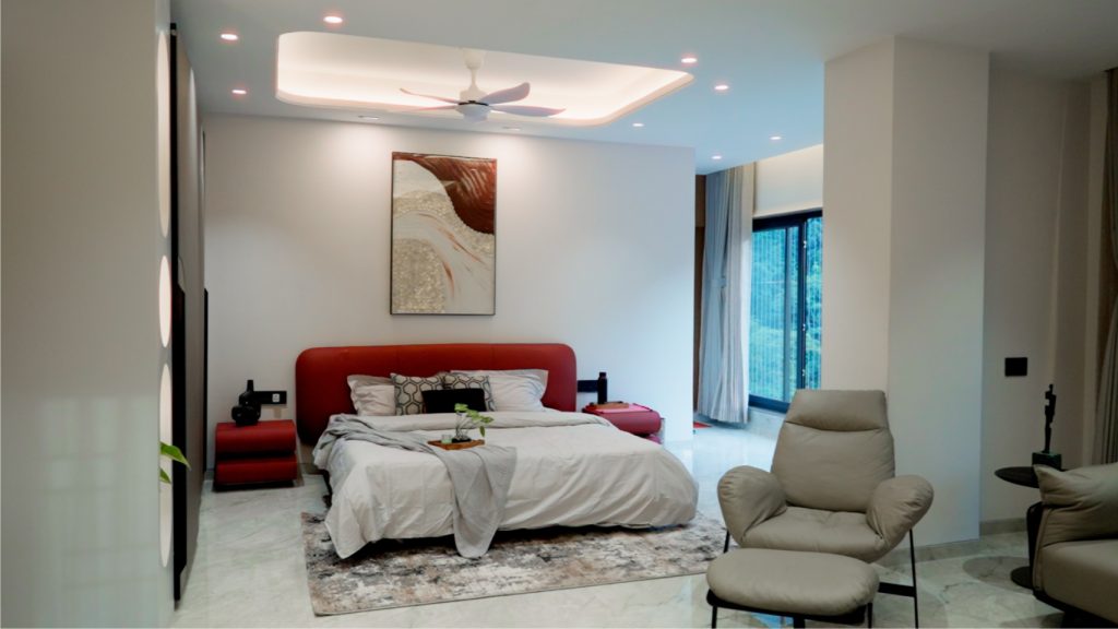 hillside home