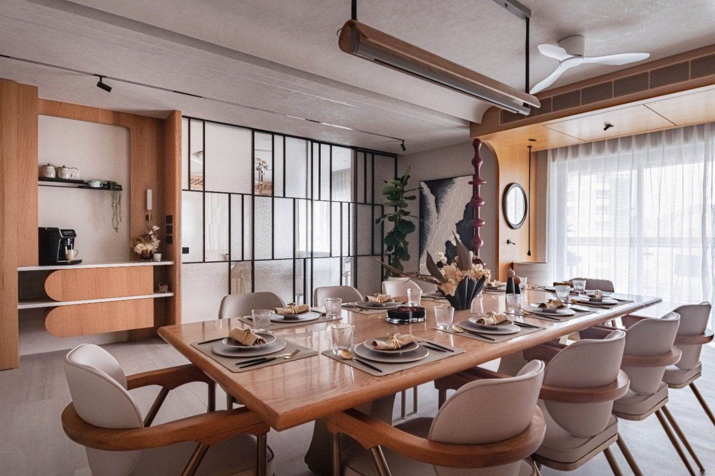 This Interior Project Weaves Together The Warmth Of Wood & Delicate ...