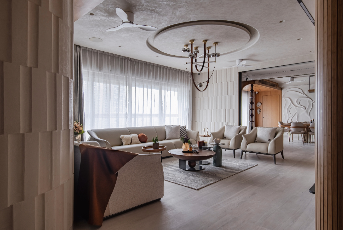 This Interior Project Weaves Together The Warmth Of Wood & Delicate ...