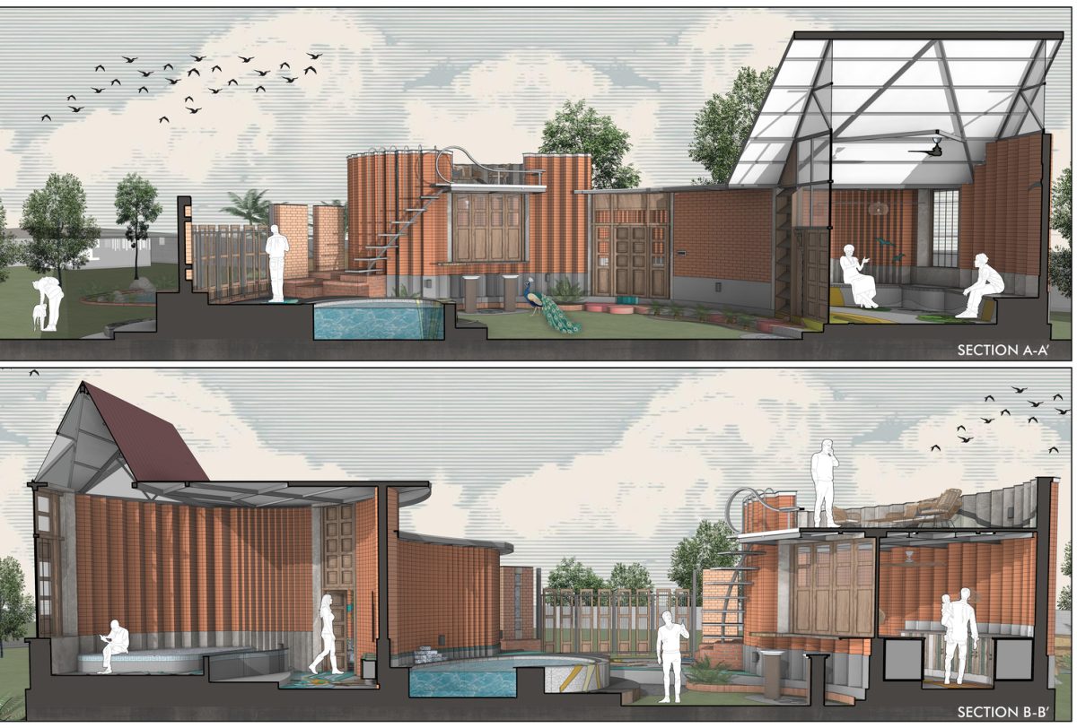 This Self-Sustaining Home Responds Sensitively To Nature | Manoj Patel ...