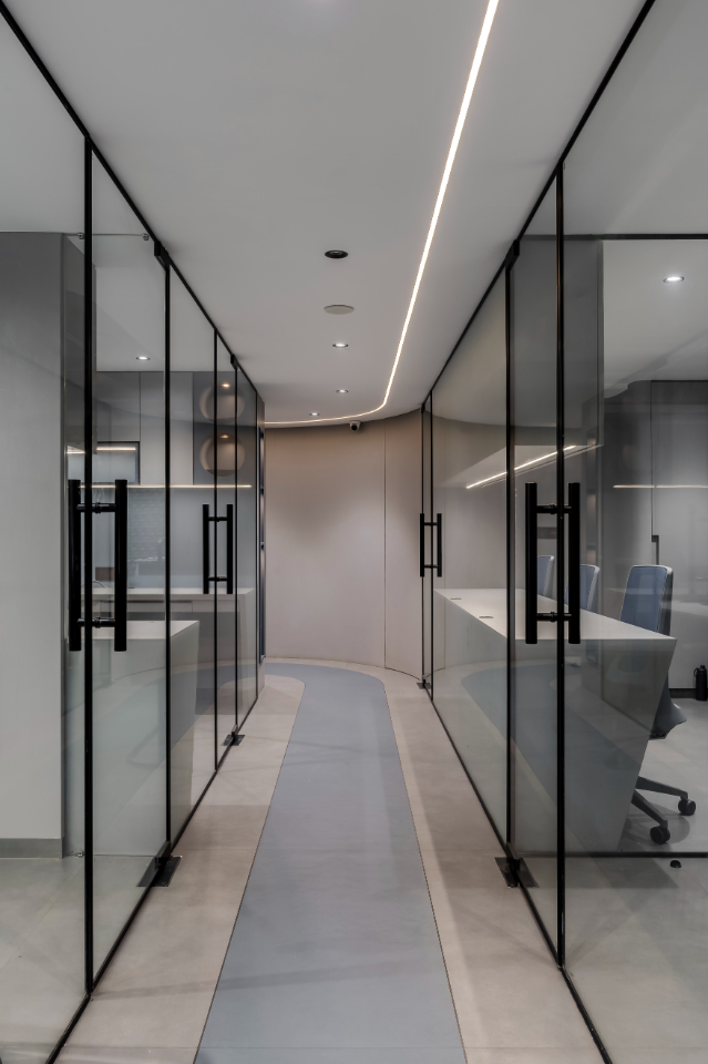 blue office