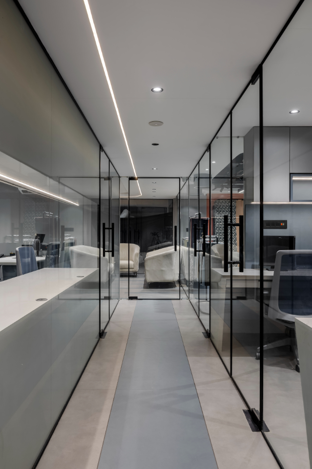 blue office