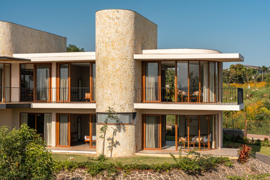 glass villa
