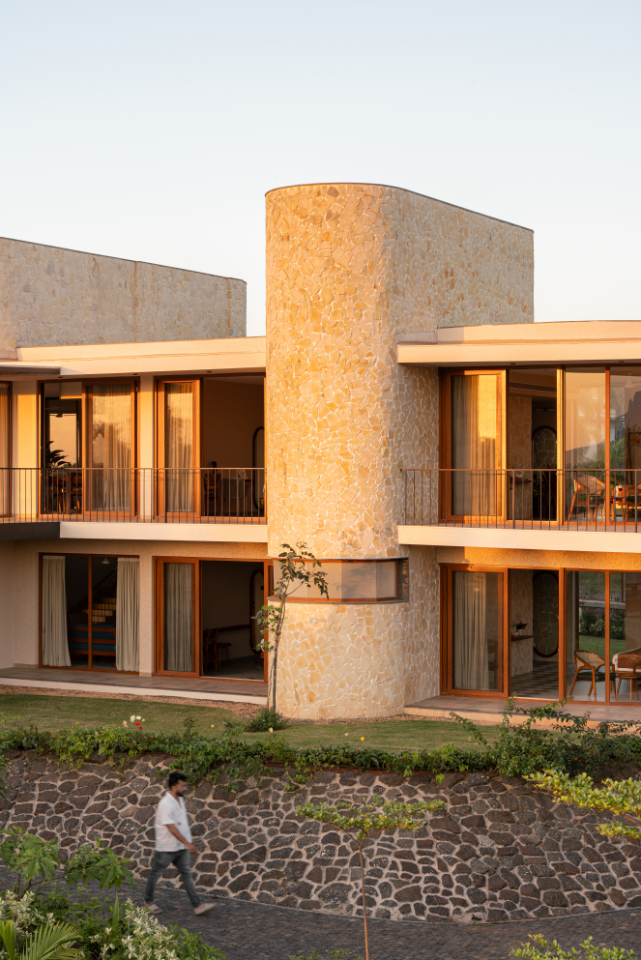 glass villa