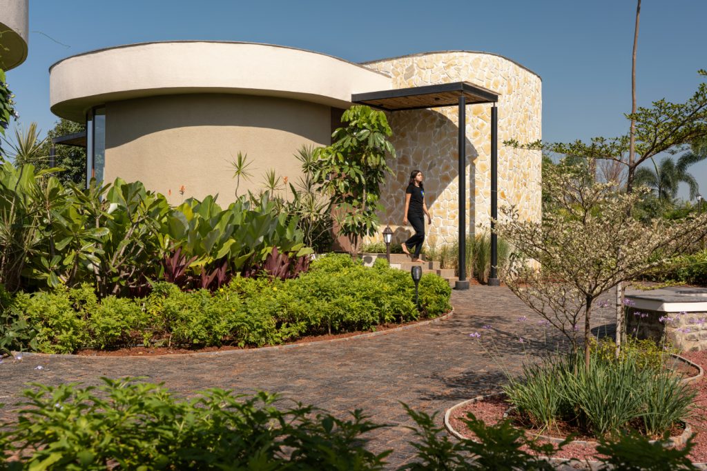 glass villa