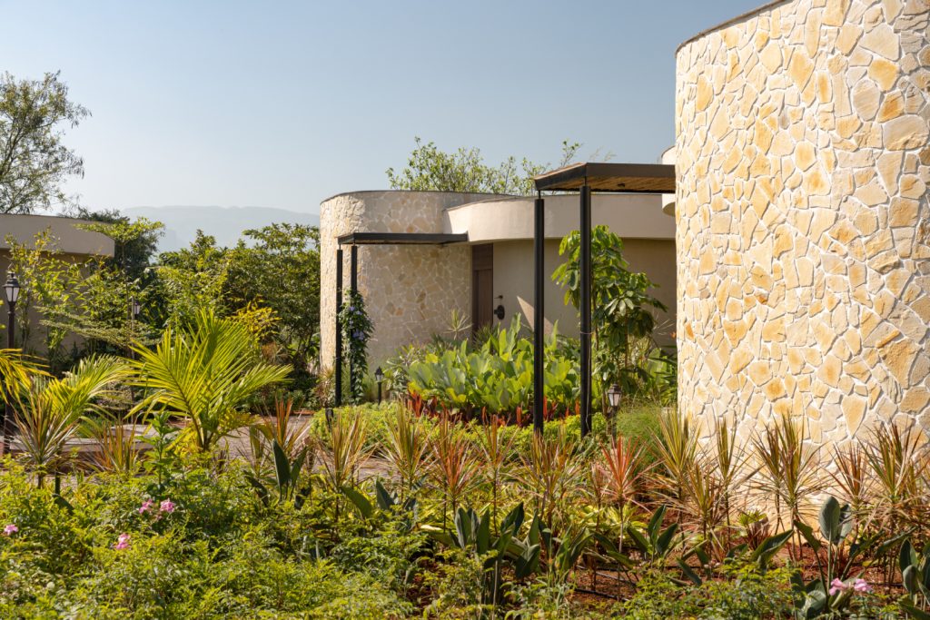 glass villa