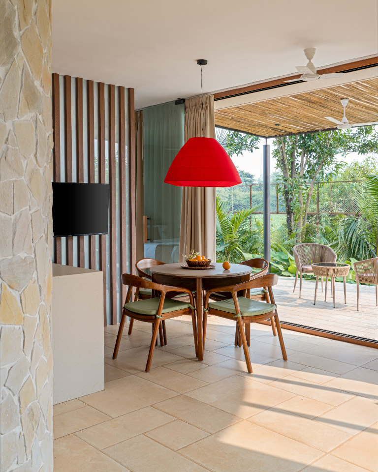 glass villa