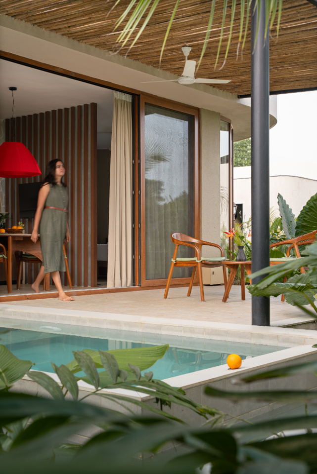 glass villa