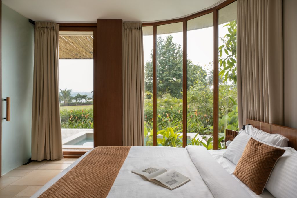 glass villa