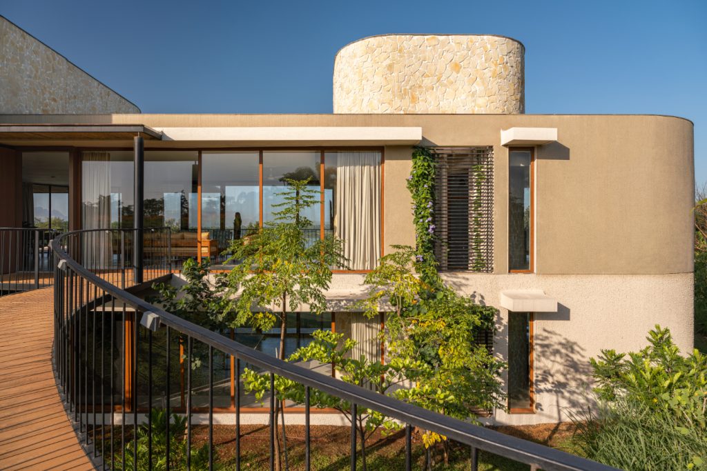 glass villa