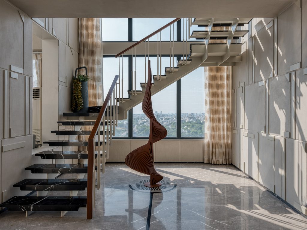 luxurious penthouse