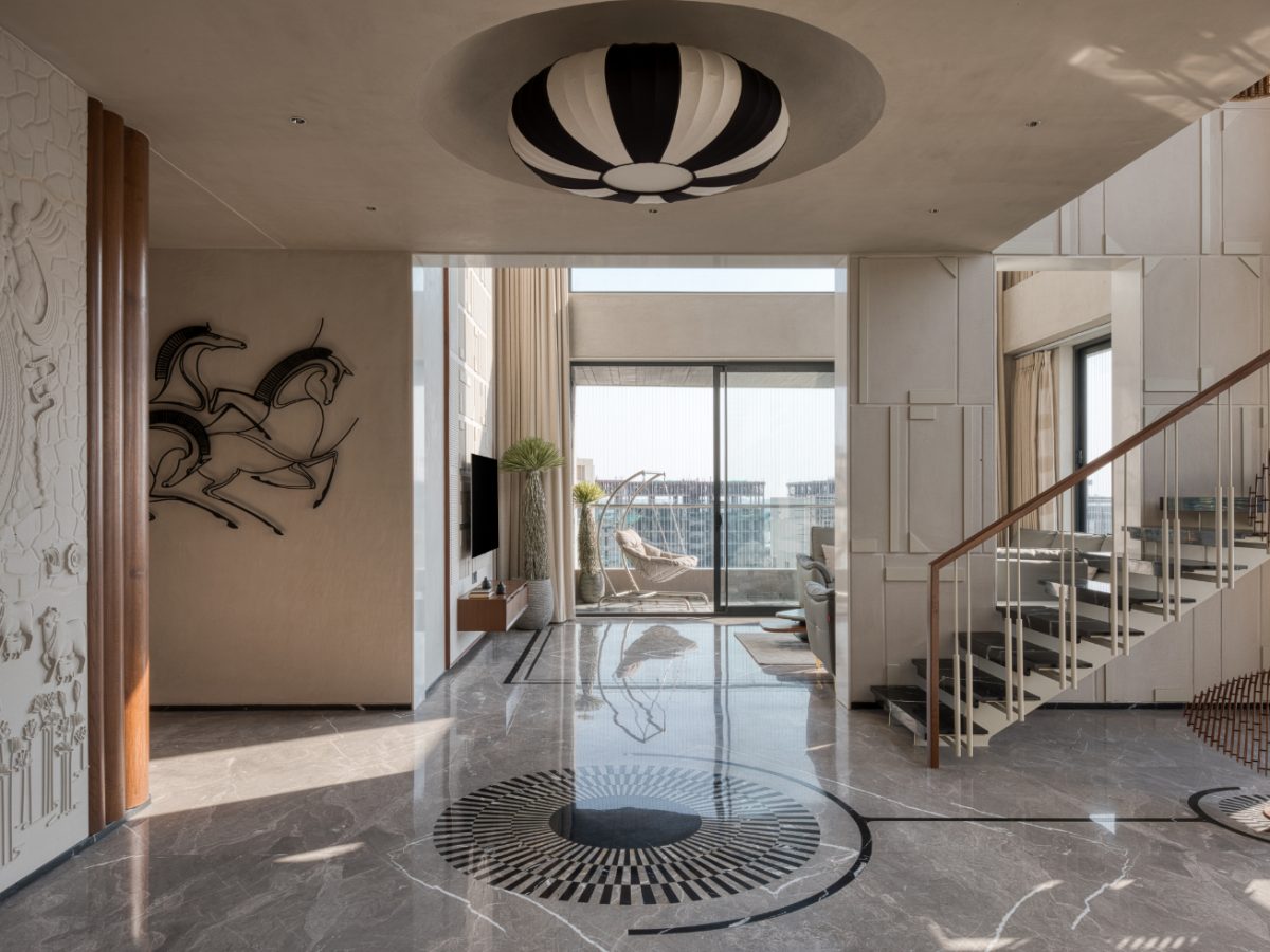 This Luxurious Penthouse Balances Luxury With Warmth | De’uja Design