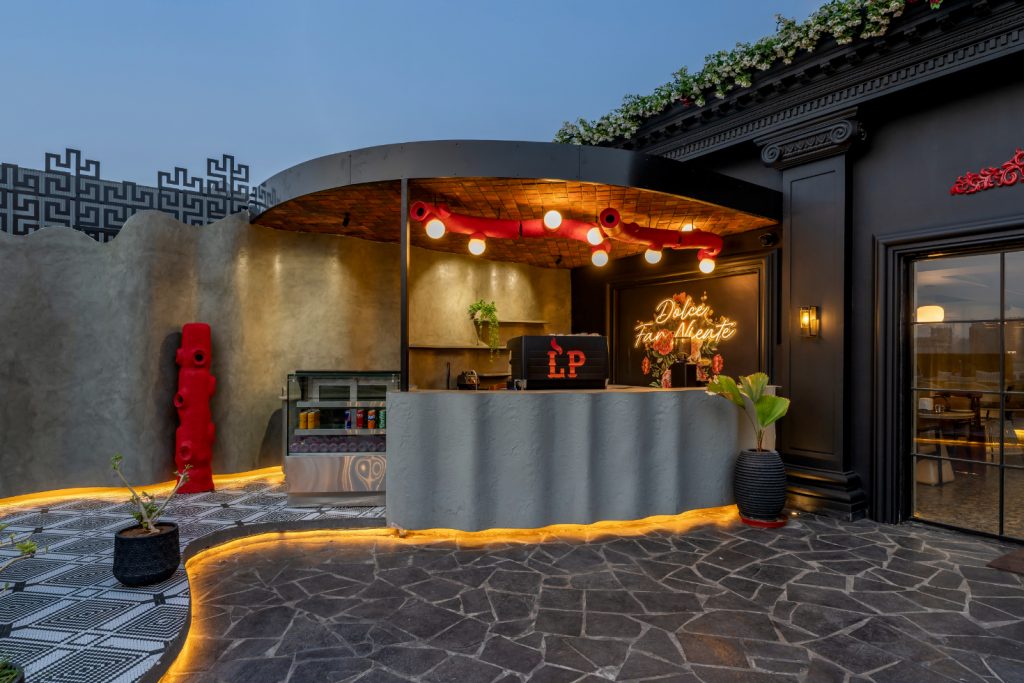 rooftop restaurant