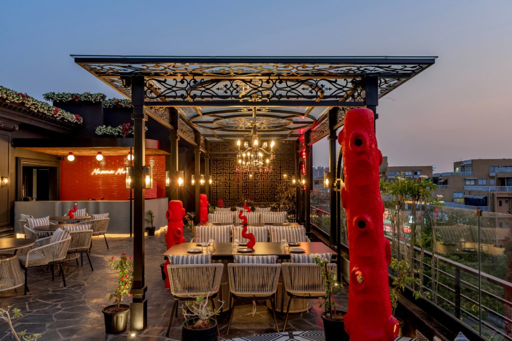 rooftop restaurant