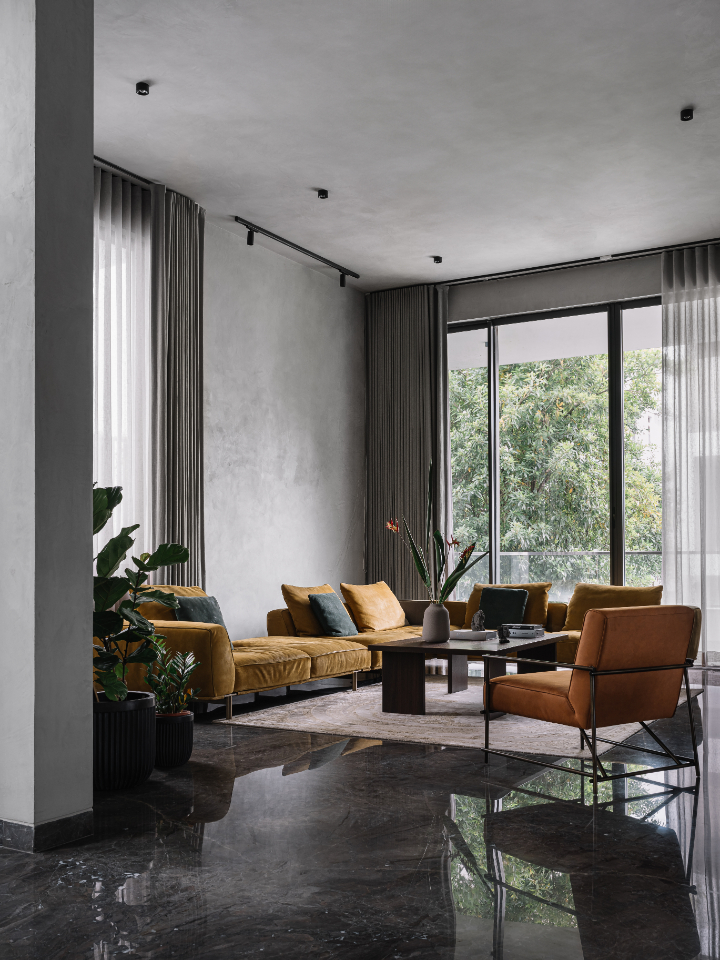 concrete walls