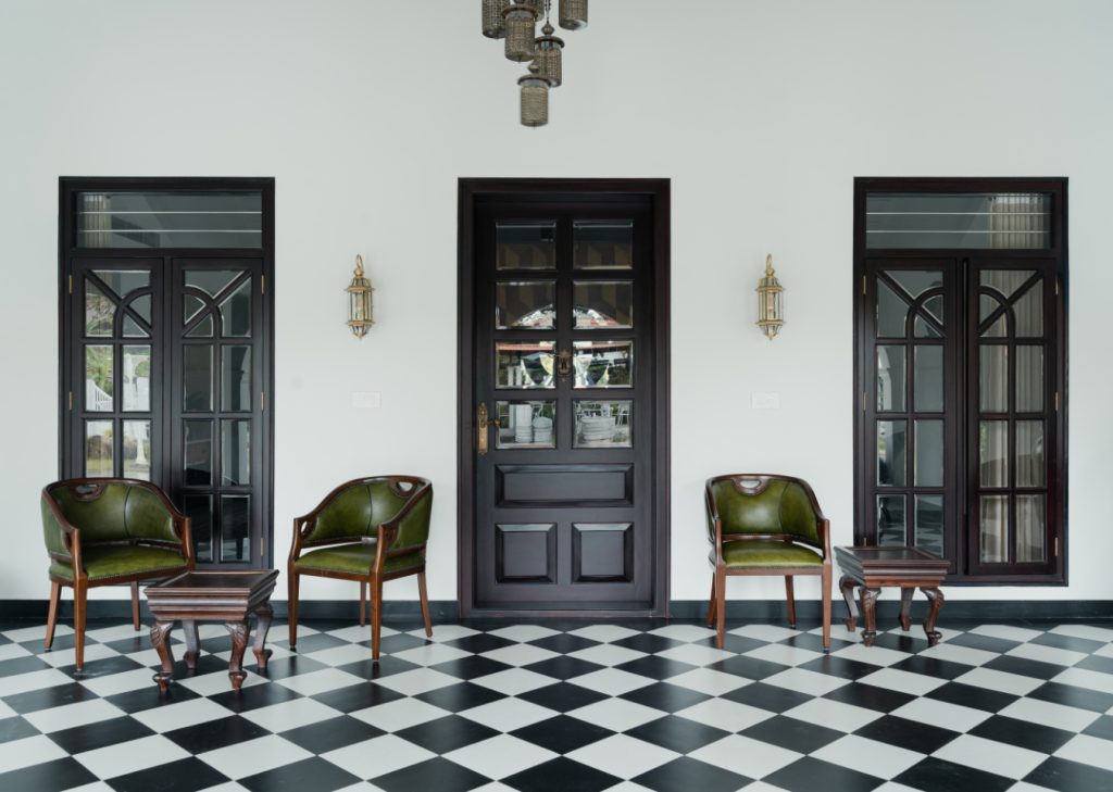 the verandah