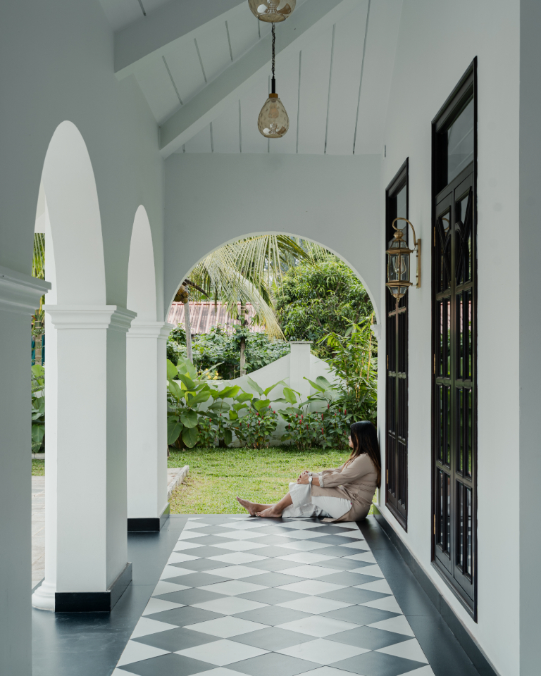 the verandah
