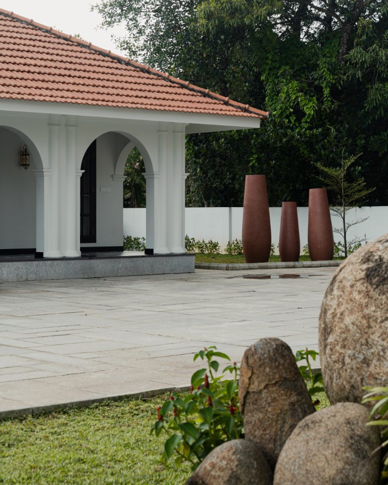 the verandah