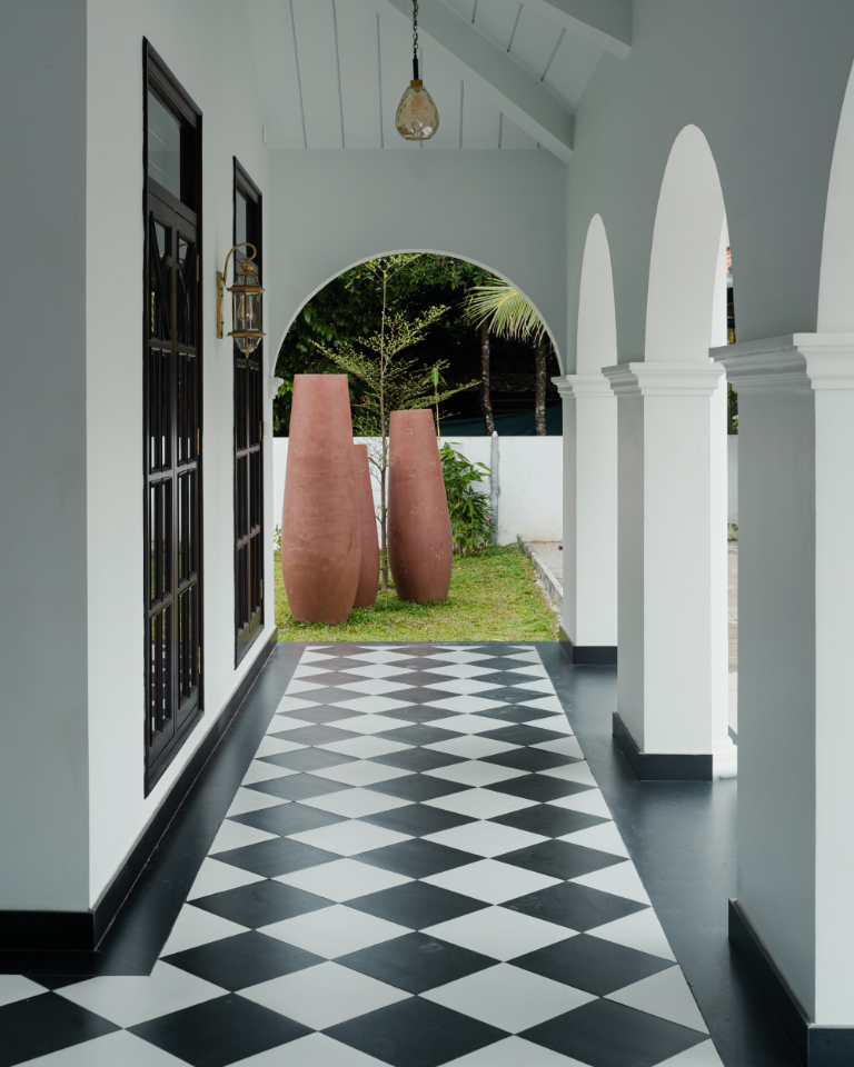 the verandah