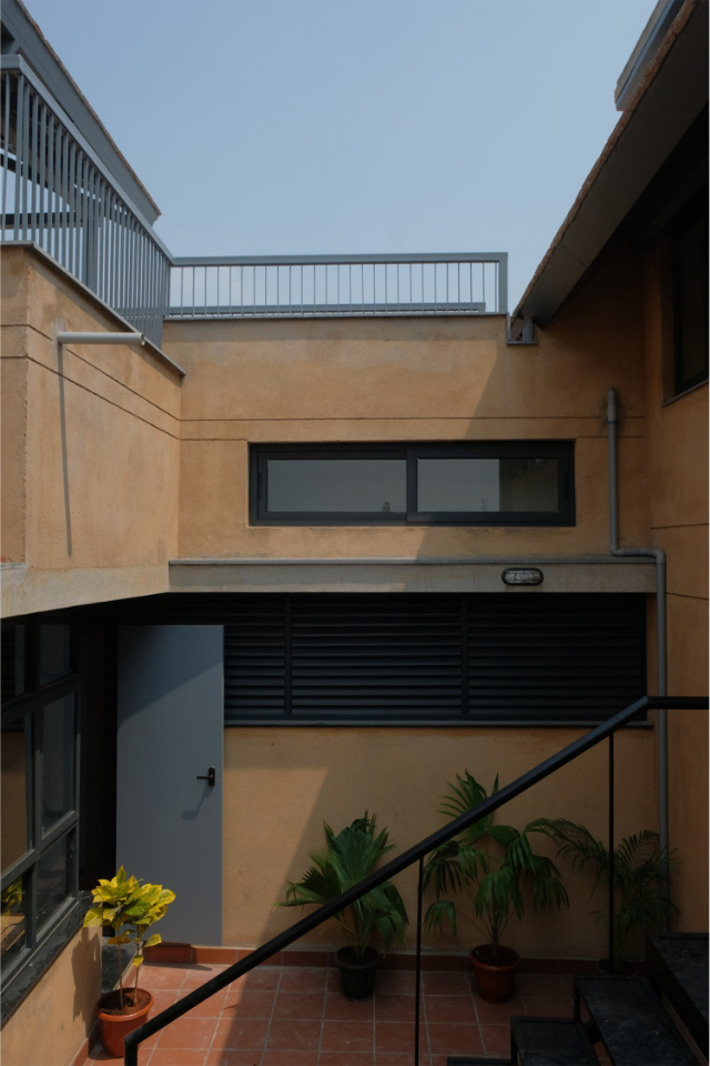 brick roof